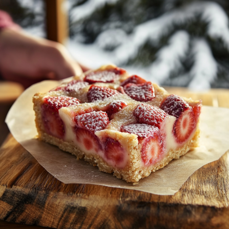 Barres Tendres aux Fraises et à l’Érable